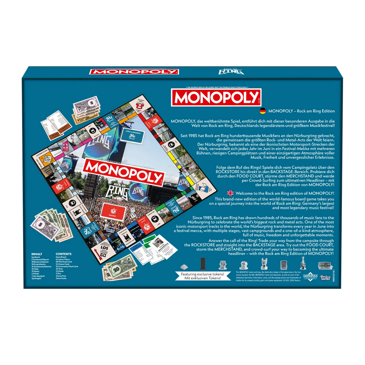 Rock am Ring Monopoly Board Game